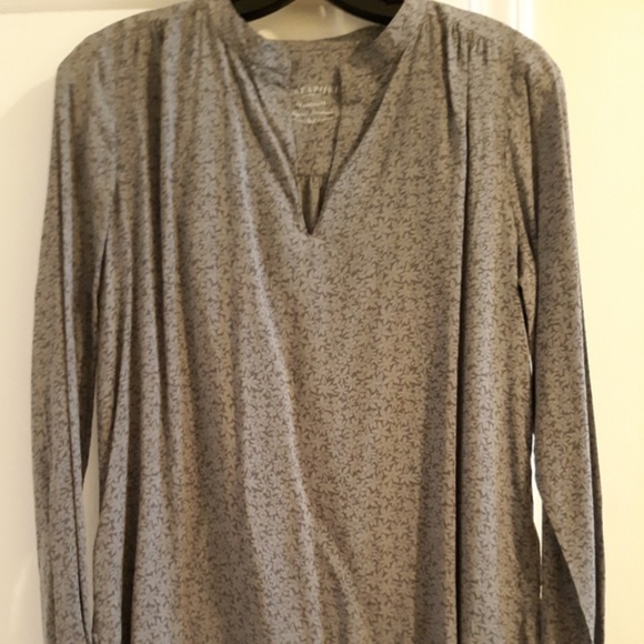 Napapijri Tops - Napapijri Tone on Tone Floral Print Blouse